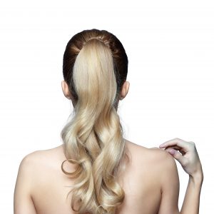 ponytail hair piece extension