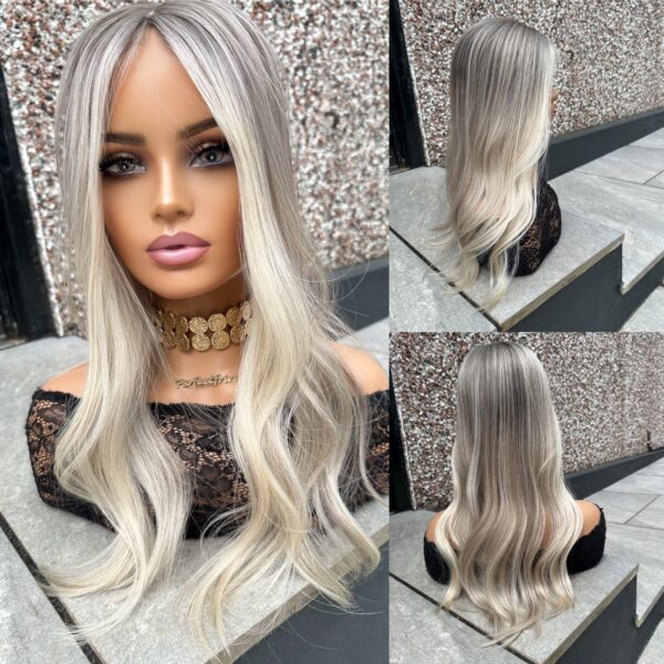 'BEIGE BLONDE MIX' • 22" LENGTH • 95G