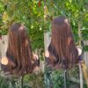 'SKINNY VIVID BROWN' • 21" LENGTH • 135G - Image 6