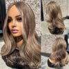 'LIGHT BROWN & BLONDE MIX' • 19" LENGTH • 143G - Image 6