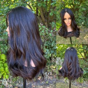 'VIRGINIA DARK BROWN' • 22" LENGTH • 143G
