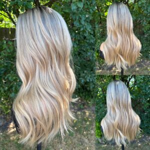 'VANILLA LATTE' • Mixed Blonde Colour • Many Lengths/Thicknesses BEST HAIR TOPPER