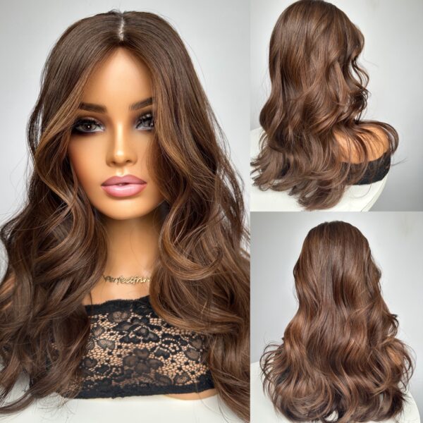 'SPICY BRUNETTE' • 23" LENGTH • 160G • 12" FACE FRAME
