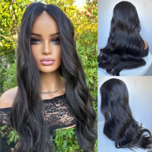 'NATURAL VIRGIN' Dark/Darkest Brown • Choose Length/Gram