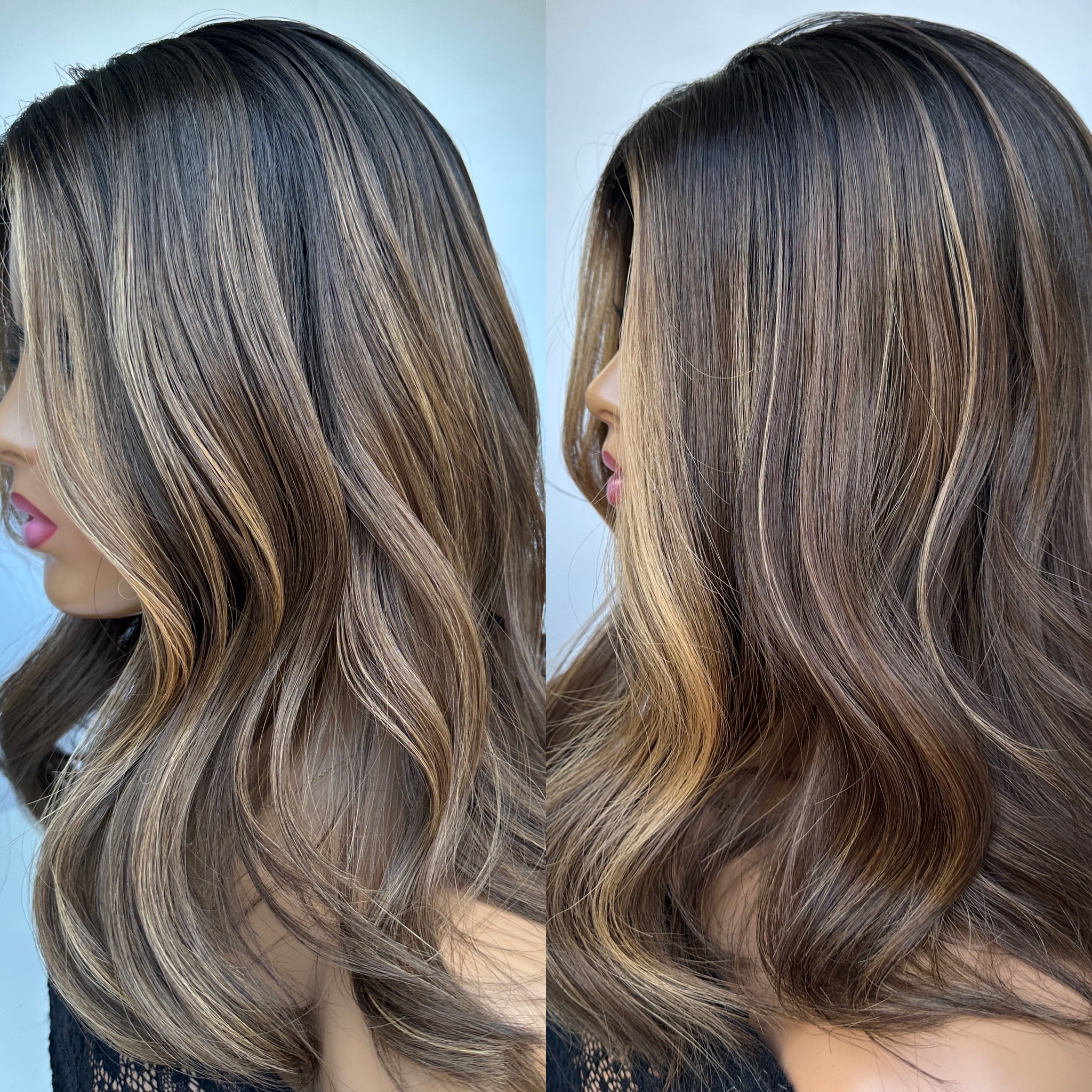 'COOKIE DOUGH' • 17 LENGTH • 130G • LUXURY HAIR TOPPER UK 6 'COOKIE DOUGH' • 17 LENGTH • 130G • LUXURY HAIR TOPPER UK - Image 6