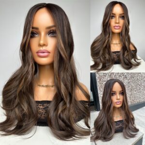 'EXPRESSO MARTINI' • 22-23" LENGTH • 165G • BEST UK SILK HAIR TOPPER