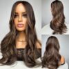 'EXPRESSO MARTINI' • 22-23" LENGTH • 165G • BEST UK SILK HAIR TOPPER - Image 2