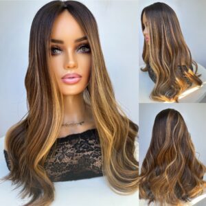 'MISS AMERICA' • 22-23" LENGTH • 165G • BEST UK SILK HAIR TOPPER