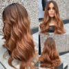 'CHILLI' • 23" LENGTH • 180G • AUBURN UK SILK HAIR TOPPER - Image 6
