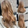 'CARAMEL GOLD' • 21" LENGTH • 145G • LUXURY SILK HAIR TOPPER - Image 8