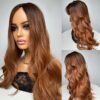 'CHILLI' • 23" LENGTH • 180G • AUBURN UK SILK HAIR TOPPER - Image 4