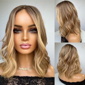 'SUNRISE' • 16 LENGTH • 120G • BEST LUXURY HAIR TOPPER UK