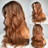 'CHILLI' • 23" LENGTH • 180G • AUBURN UK SILK HAIR TOPPER - Image 3