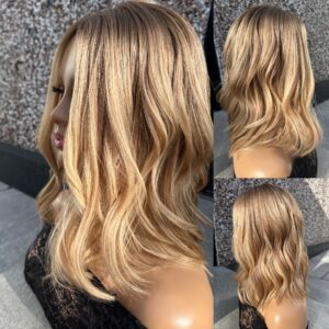 'SUNRISE' • 16 LENGTH • 120G • BEST LUXURY HAIR TOPPER UK