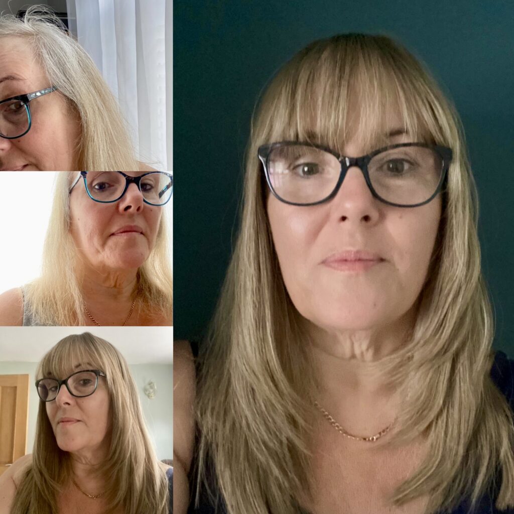 Before & After Perfectfringe Topper