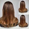 'PUMPKIN LATTE' • 18-19" LENGTH • 125G •SKINNY LOW DENSITY (no returns) - Image 5