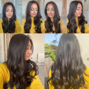 'NATURAL VIRGIN' Dark/Darkest Brown • Choose Length/Gram