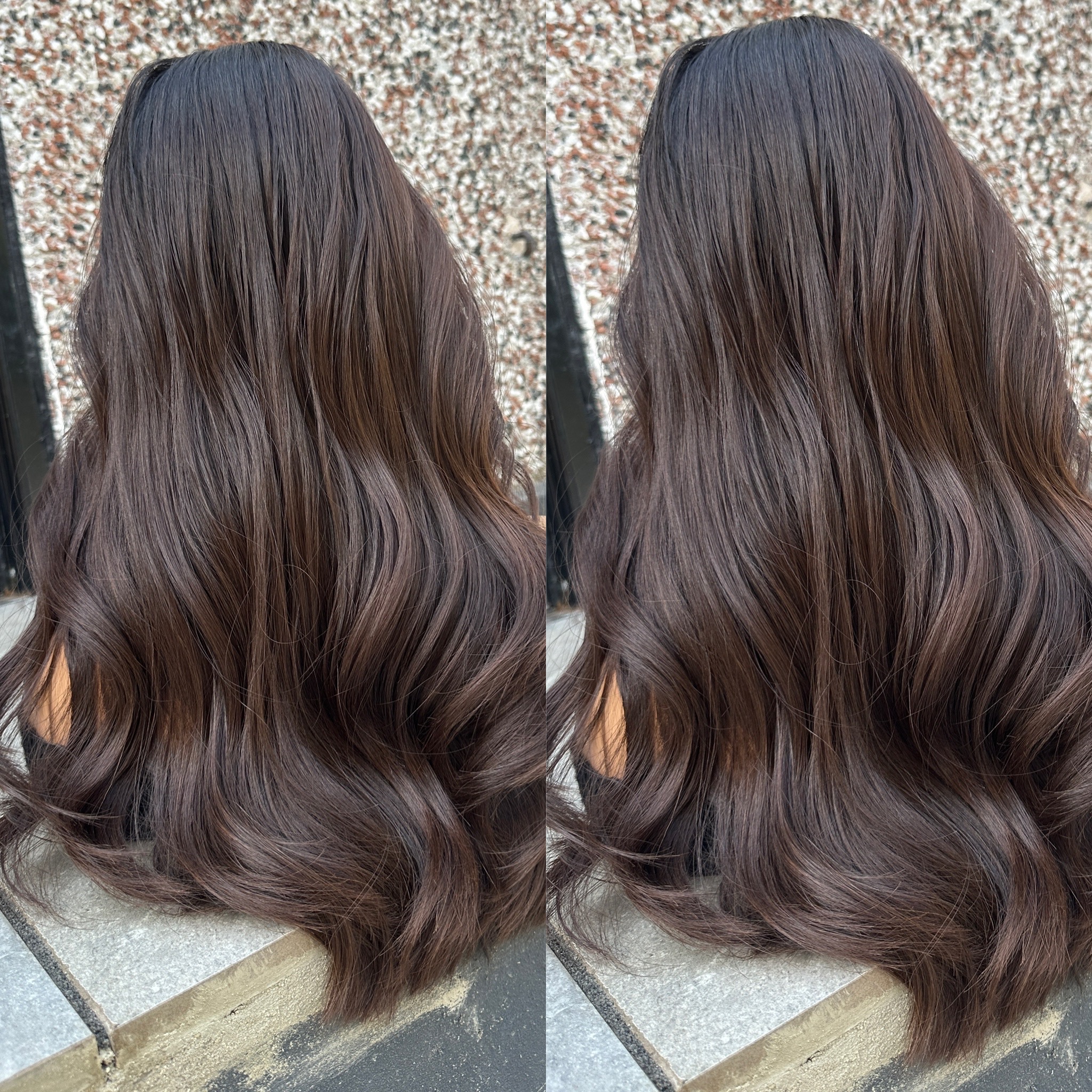 'ROYALY' • 21-22" LENGTH • Medium/Thick 175g • Virgin with Darker Ombré 6 'ROYALY' • 21-22" LENGTH • Medium/Thick 175g • Virgin with Darker Ombré - Image 6