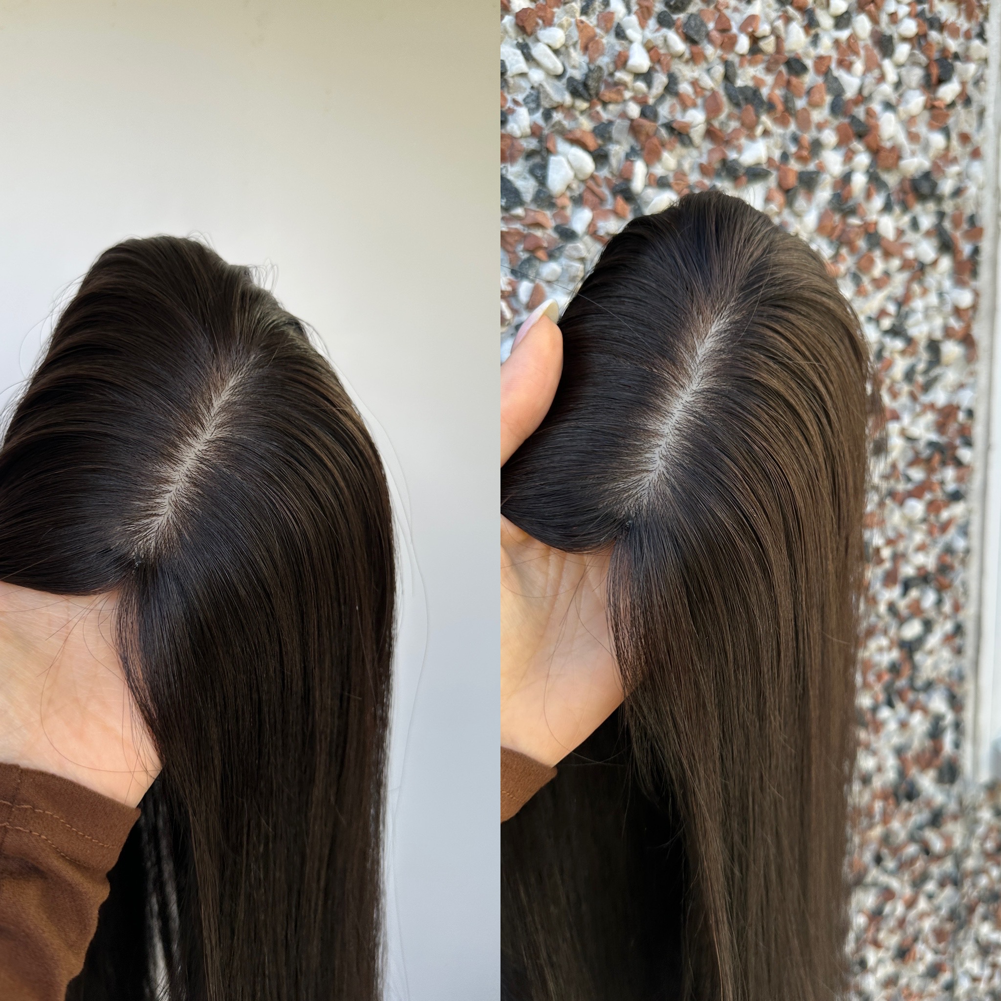 Big Sis LOW DENSITY SILK HAIR TOPPER • 21" Length 6 Big Sis LOW DENSITY SILK HAIR TOPPER • 21" Length - Image 6