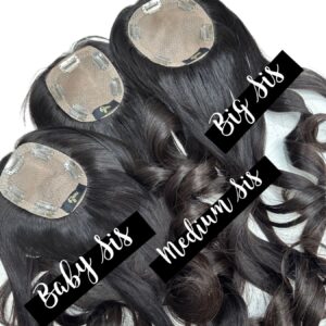 Big Sis LOW DENSITY SILK HAIR TOPPER