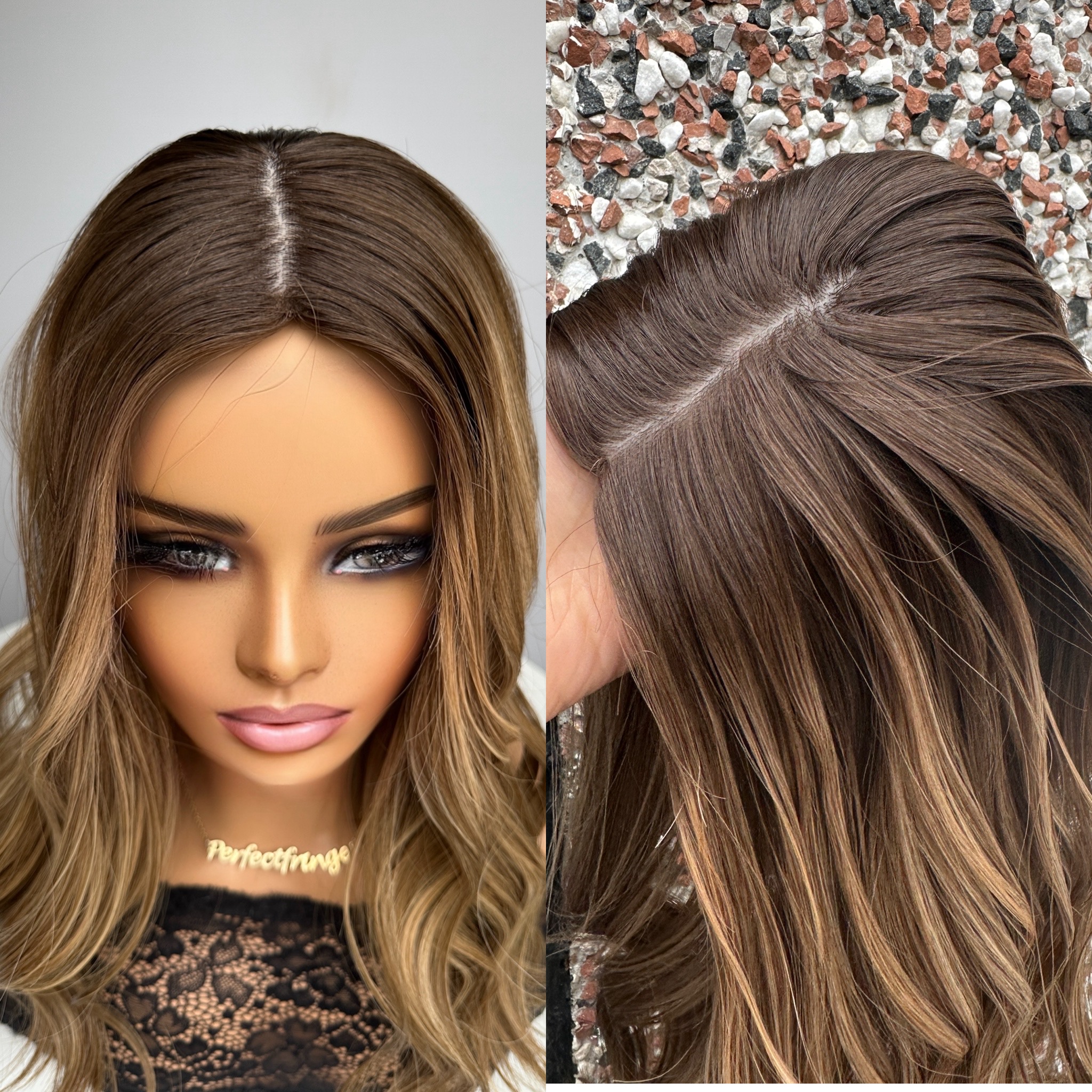 'APPLE PIE' • Choose Length • Blonde/Toffee/Caramel Mix 7 'APPLE PIE' • Choose Length • Blonde/Toffee/Caramel Mix - Image 7