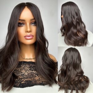 'VIRGIN BROWN MIX'  • 20" Length • Flattest BEST Top Rated Topper UK