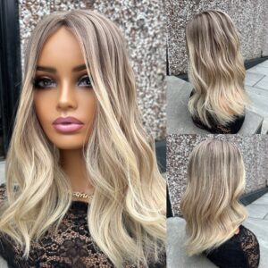 'OH SO CHIC' • 17-18" LENGTH • Buttery Blonde Mix Topper