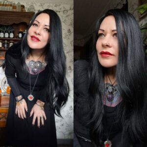 Glossy Black Hair Topper Perfectfringe