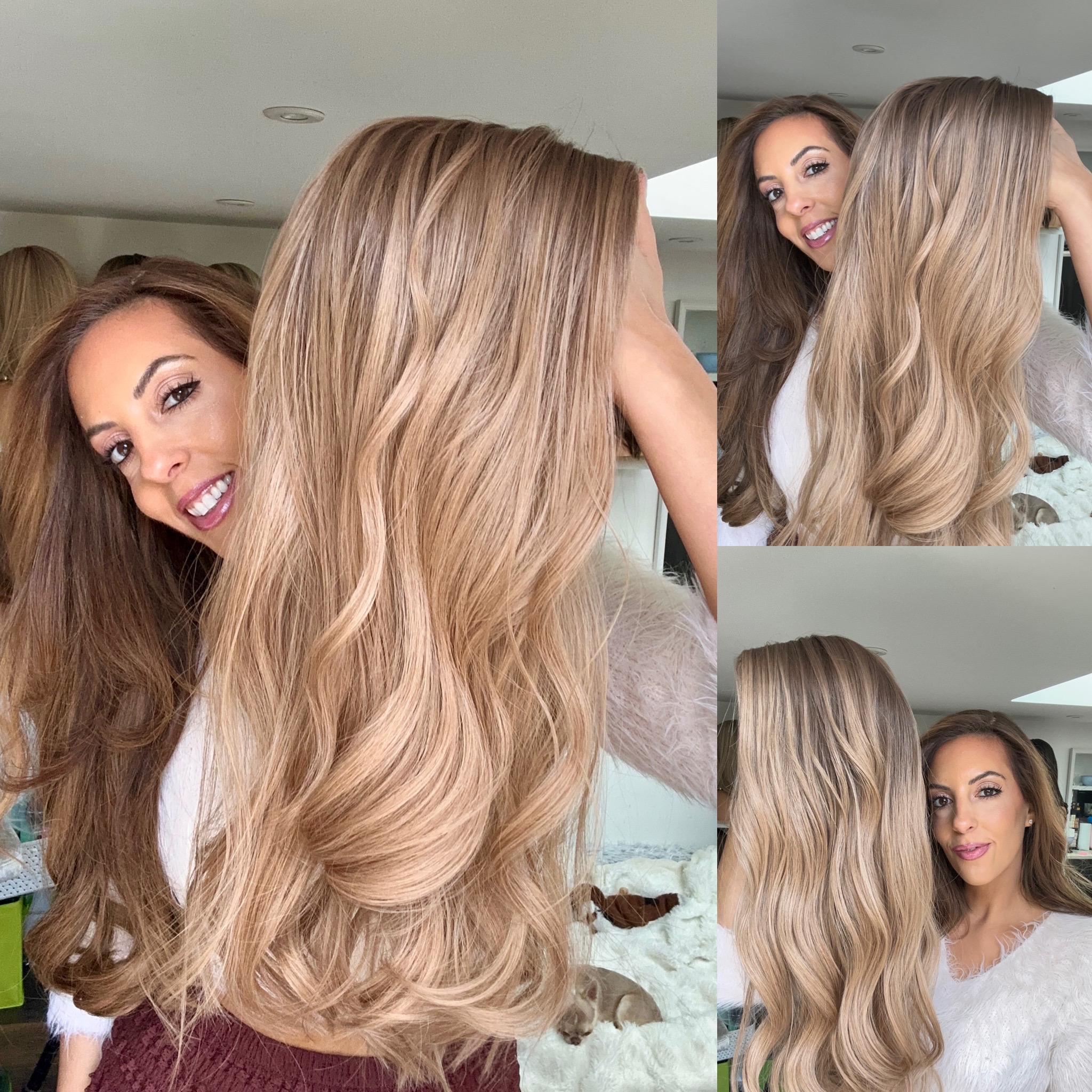 'POPCORN' • 24" LENGTH • Medium-Thick • Deep Sandy Golden Blonde Topper 5 'POPCORN' • 24" LENGTH • Medium-Thick • Deep Sandy Golden Blonde Topper - Image 5