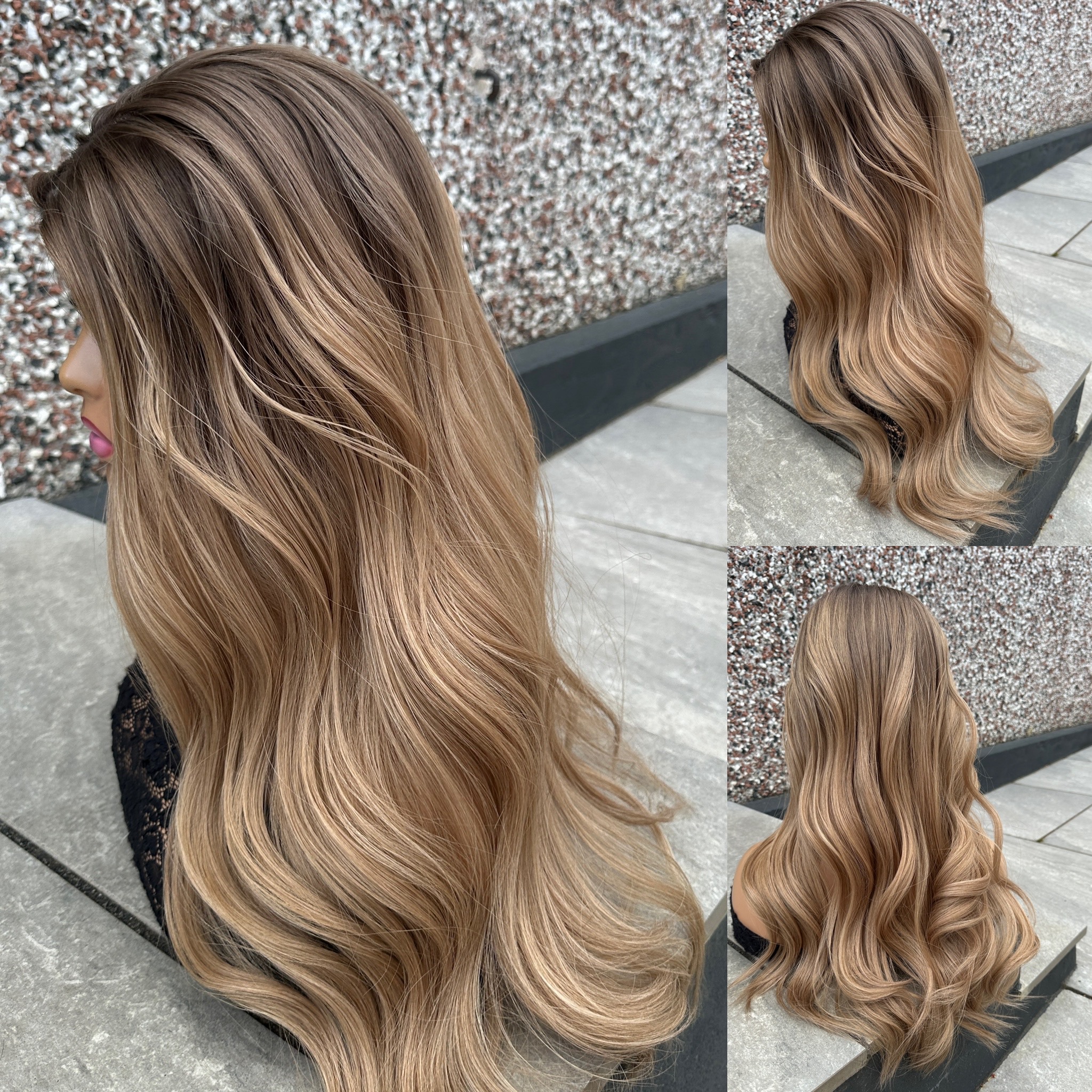 'POPCORN' • 24" LENGTH • Medium-Thick • Deep Sandy Golden Blonde Topper 9 'POPCORN' • 24" LENGTH • Medium-Thick • Deep Sandy Golden Blonde Topper - Image 9