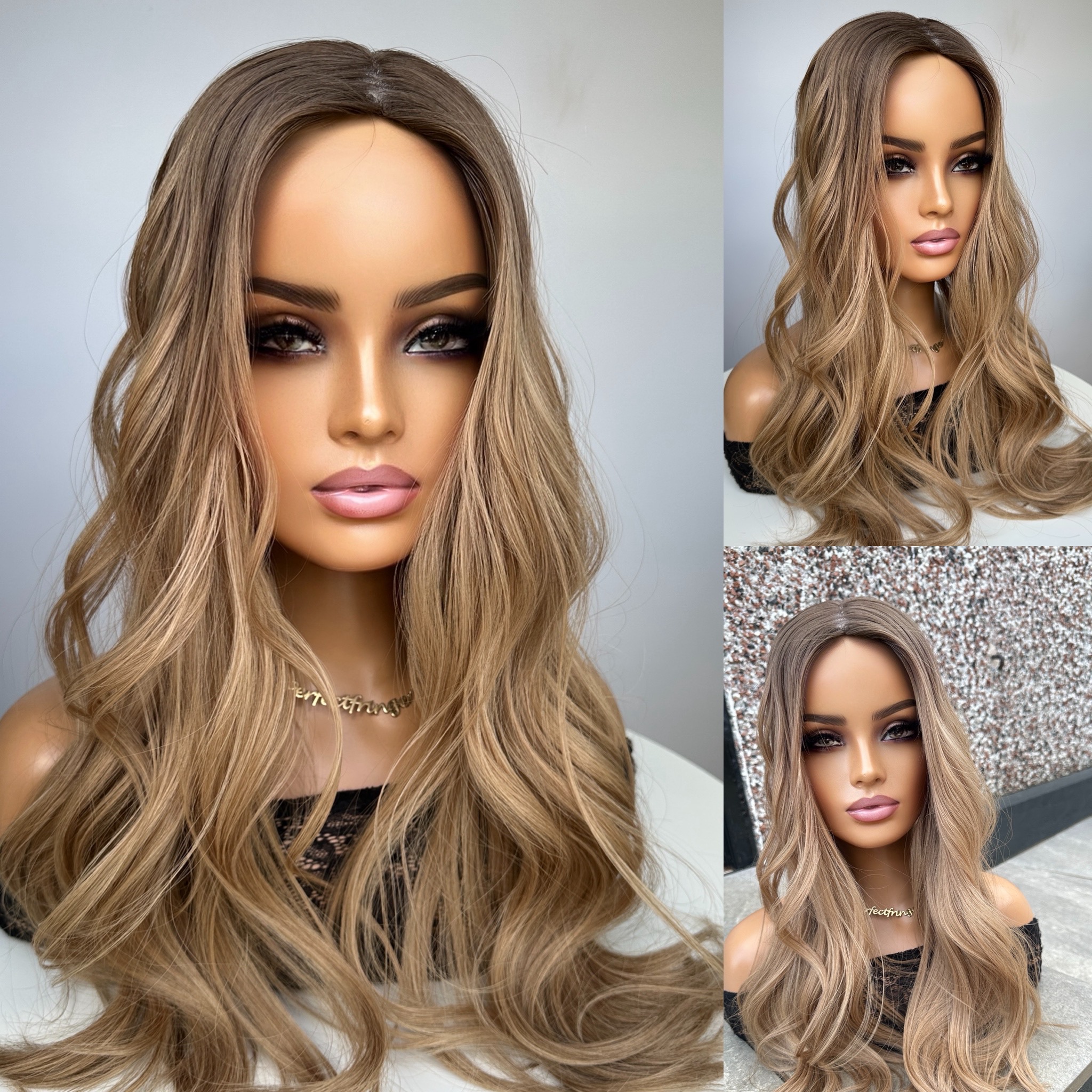 'POPCORN' • 24" LENGTH • Medium-Thick • Deep Sandy Golden Blonde Topper 4 'POPCORN' • 24" LENGTH • Medium-Thick • Deep Sandy Golden Blonde Topper - Image 4