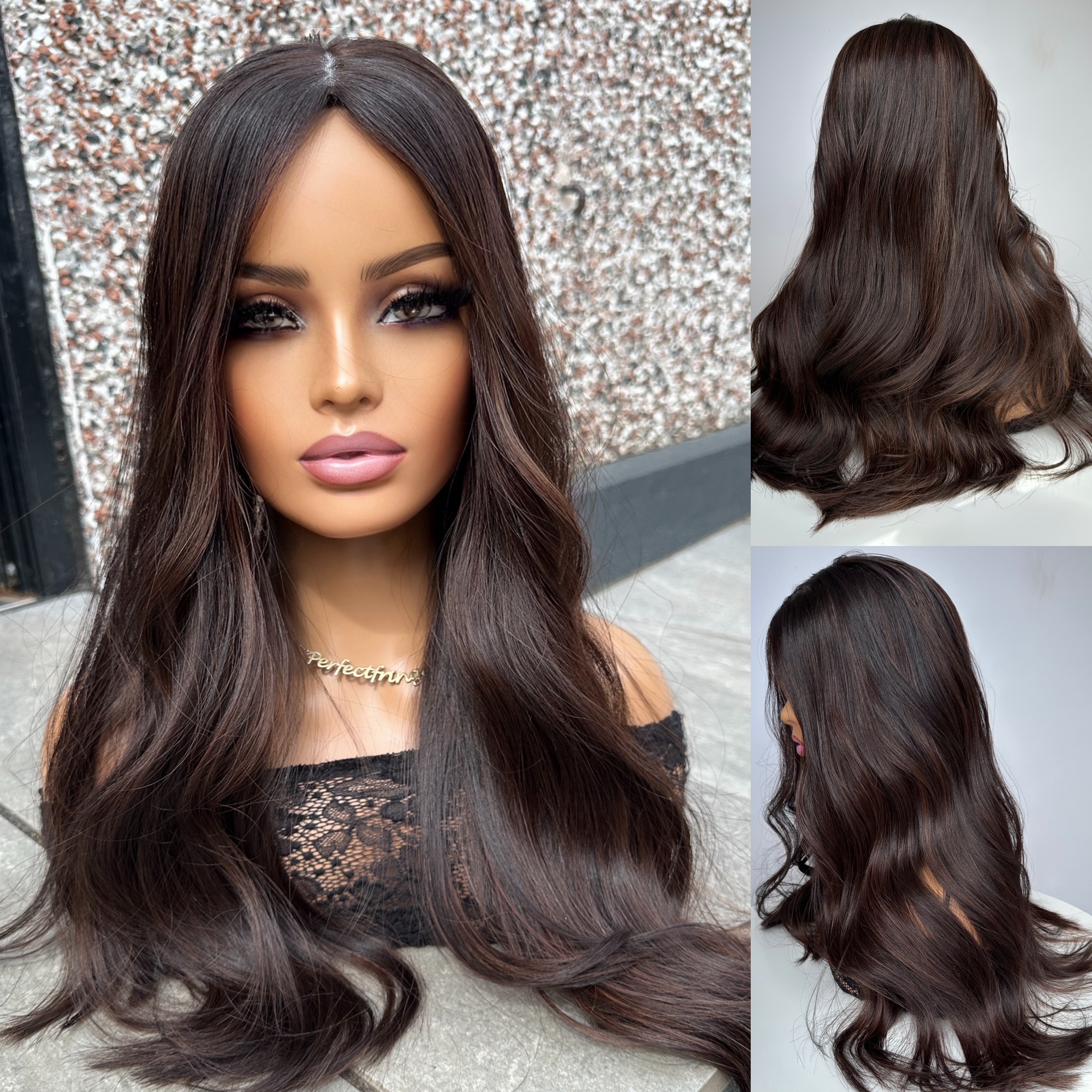 'SPOTLIGHT' • 23" LENGTH • Medium Thickness • Best UK Hair Toppers 6 'SPOTLIGHT' • 23" LENGTH • Medium Thickness • Best UK Hair Toppers - Image 6