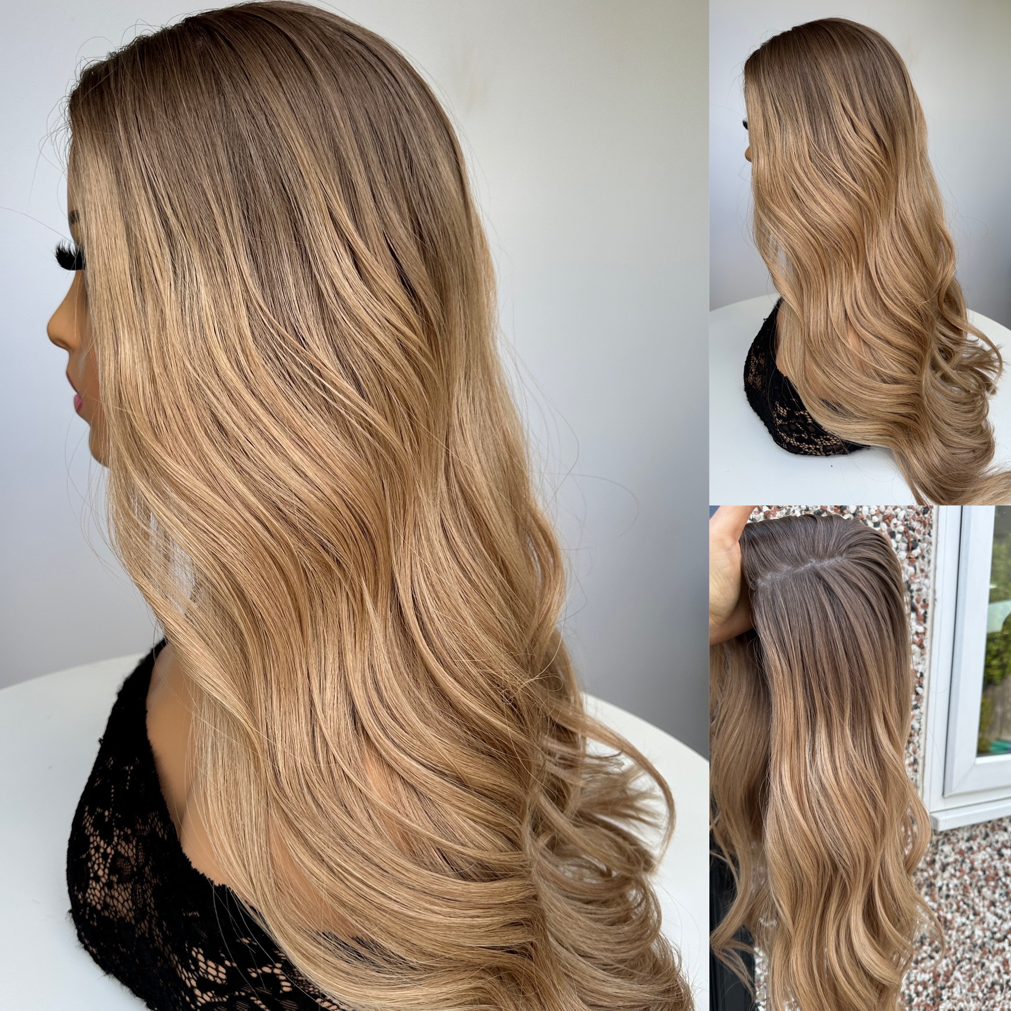 'POPCORN' • 24" LENGTH • Medium-Thick • Deep Sandy Golden Blonde Topper 10 'POPCORN' • 24" LENGTH • Medium-Thick • Deep Sandy Golden Blonde Topper - Image 10