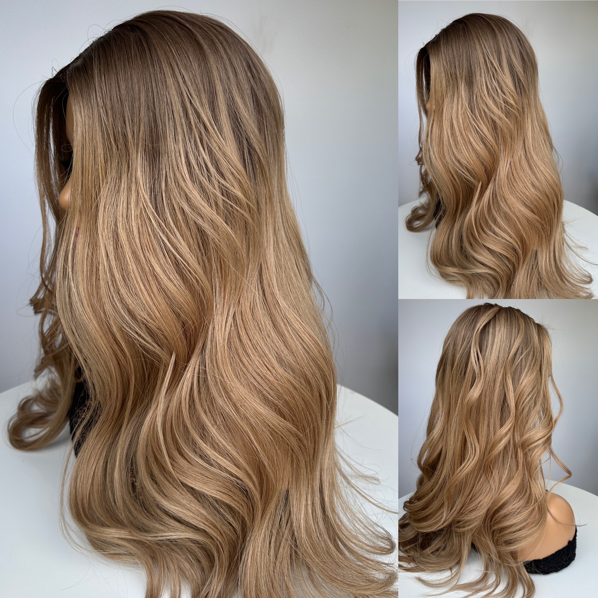 'POPCORN' • 24" LENGTH • Medium-Thick • Deep Sandy Golden Blonde Topper 6 'POPCORN' • 24" LENGTH • Medium-Thick • Deep Sandy Golden Blonde Topper - Image 6