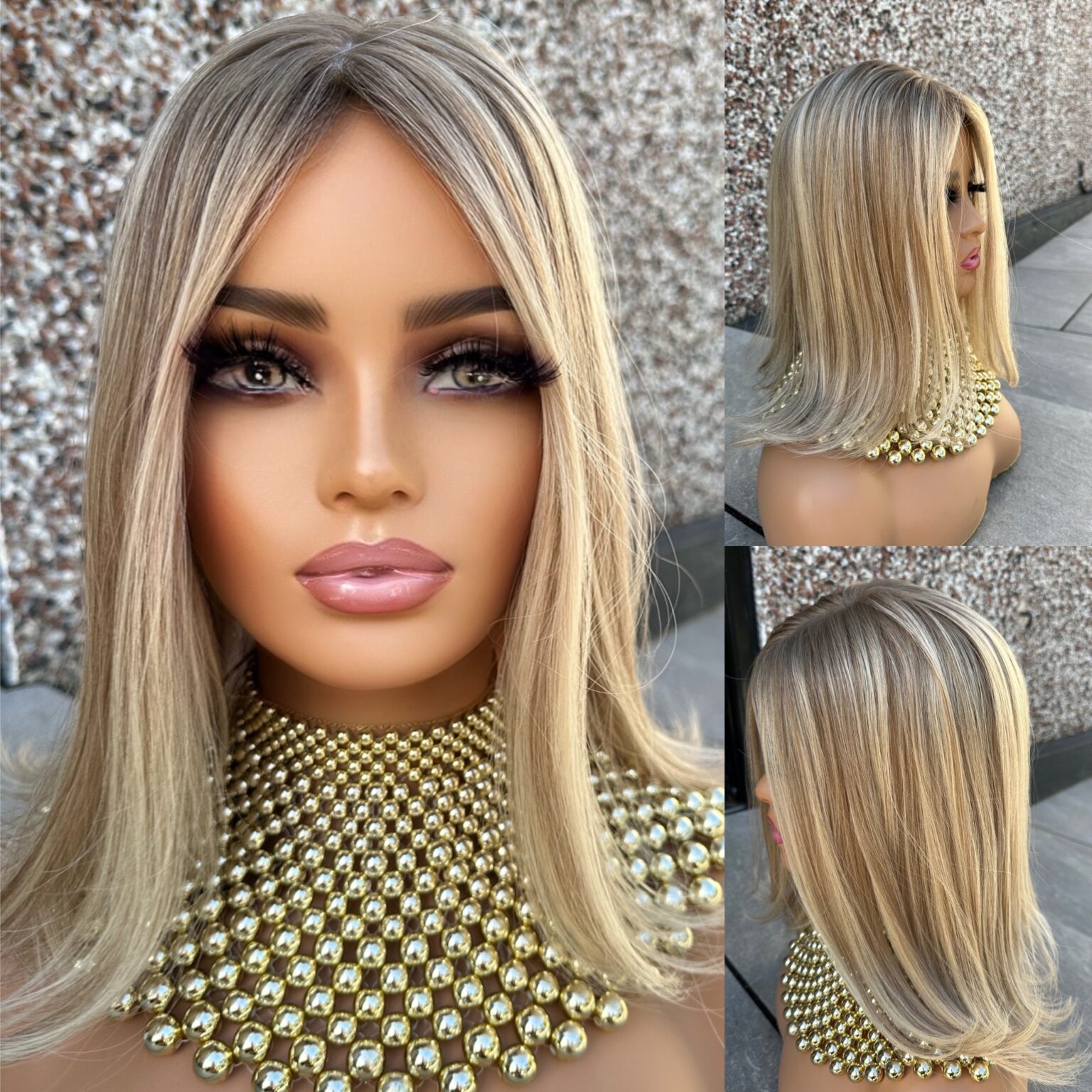 'BANOFFEE PIE' • 15-16" LENGTH • Medium/Thick • Stunning Blonde Mix 1 'BANOFFEE PIE' • 15-16" LENGTH • Medium/Thick • Stunning Blonde Mix