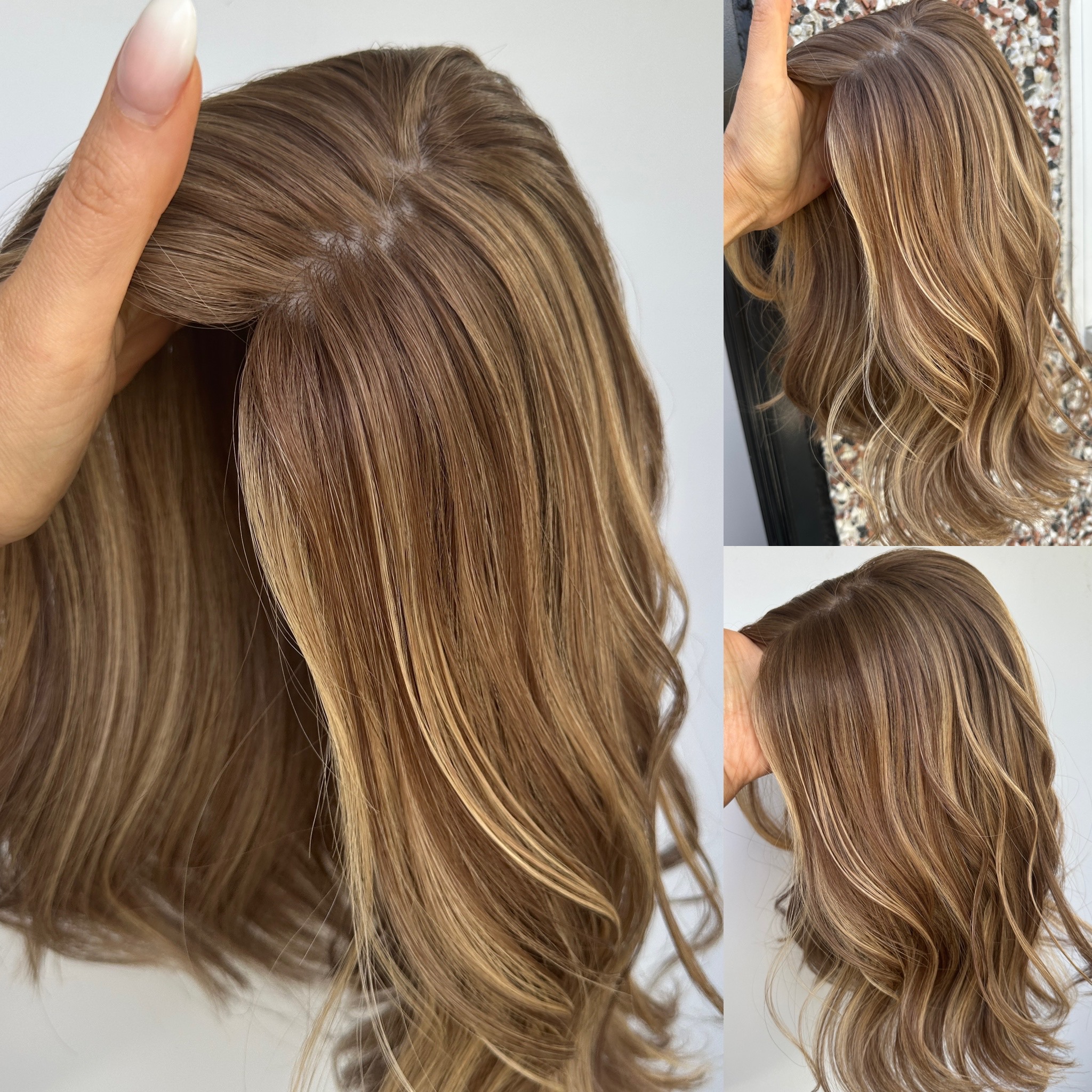 'TIGER LILLY' • 15-16" LENGTH • Medium/Thick • Fudge & Vanilla Ultra Fine Mix 7 'TIGER LILLY' • 15-16" LENGTH • Medium/Thick • Fudge & Vanilla Ultra Fine Mix - Image 7