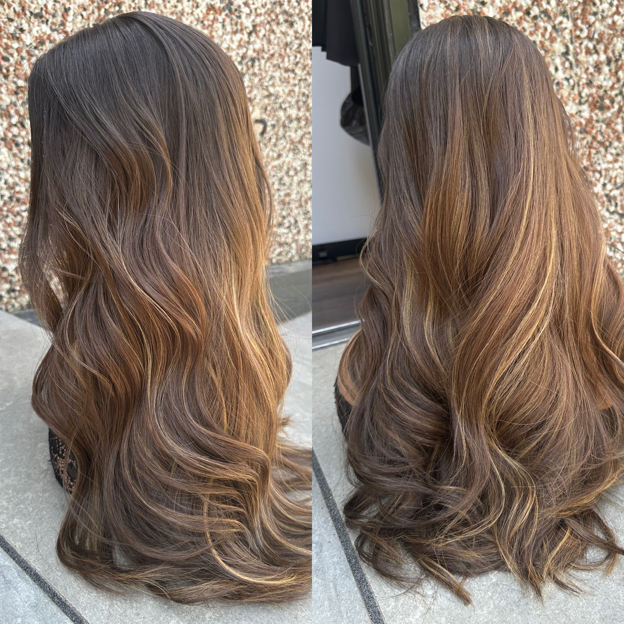 'ZARA' • 23-24" LENGTH • Thick • Mousey Medium Brown with Highlights 3 'ZARA' • 23-24" LENGTH • Thick • Mousey Medium Brown with Highlights - Image 3