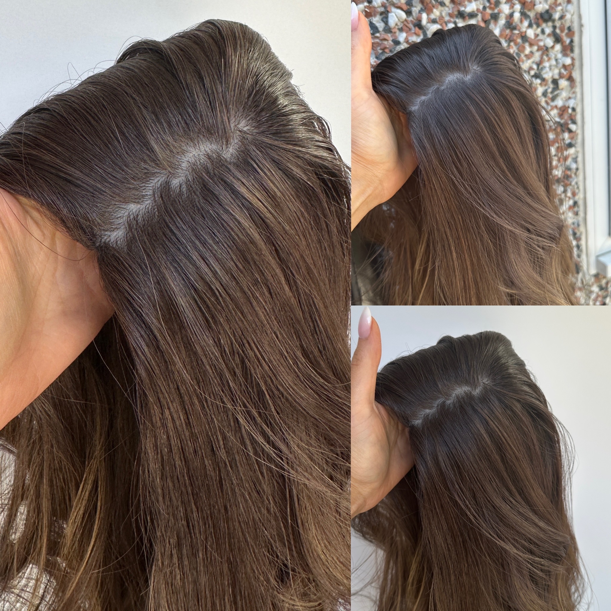 'ZARA' • 23-24" LENGTH • Thick • Mousey Medium Brown with Highlights 7 'ZARA' • 23-24" LENGTH • Thick • Mousey Medium Brown with Highlights - Image 7
