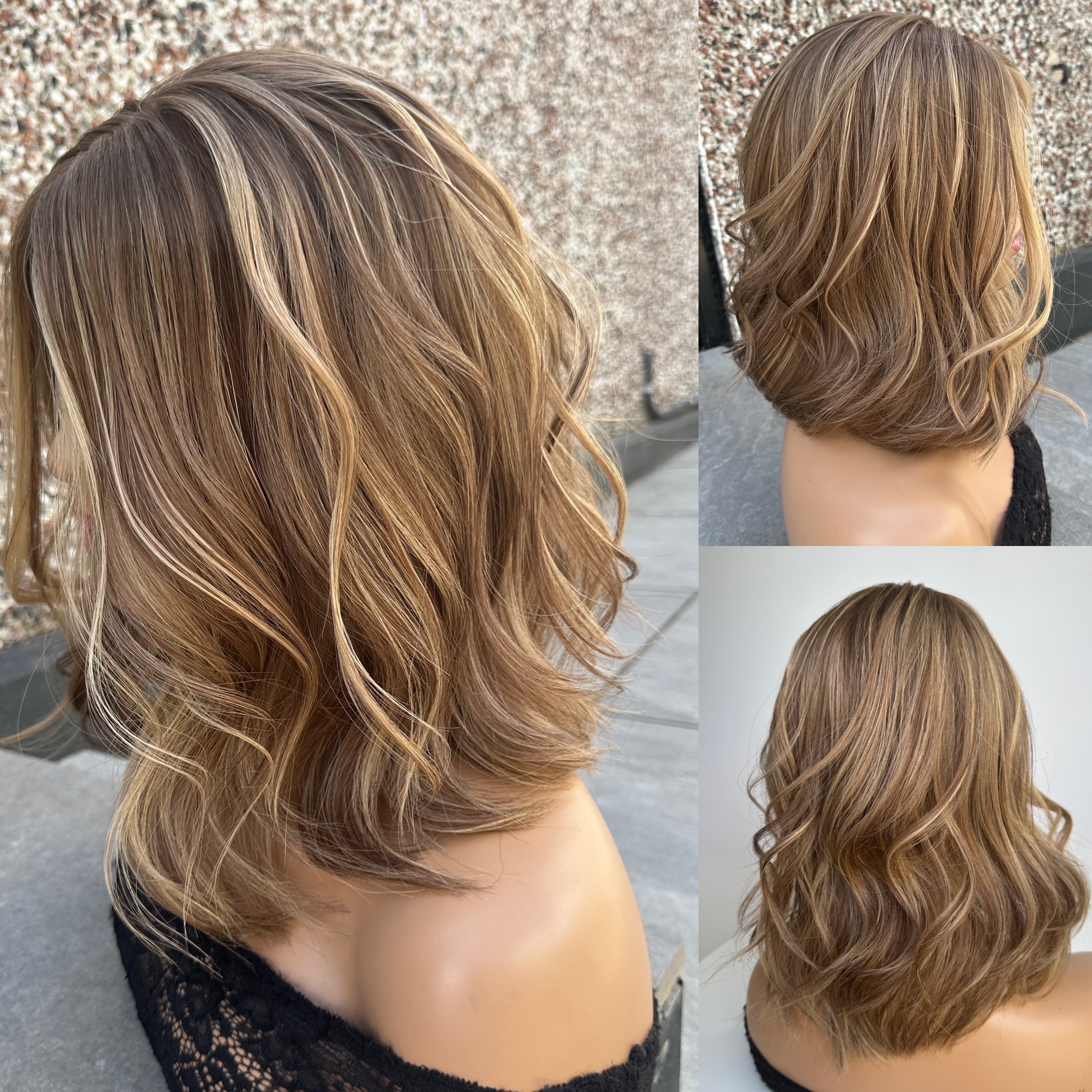 'TIGER LILLY' • 15-16" LENGTH • Medium/Thick • Fudge & Vanilla Ultra Fine Mix 4 'TIGER LILLY' • 15-16" LENGTH • Medium/Thick • Fudge & Vanilla Ultra Fine Mix - Image 4