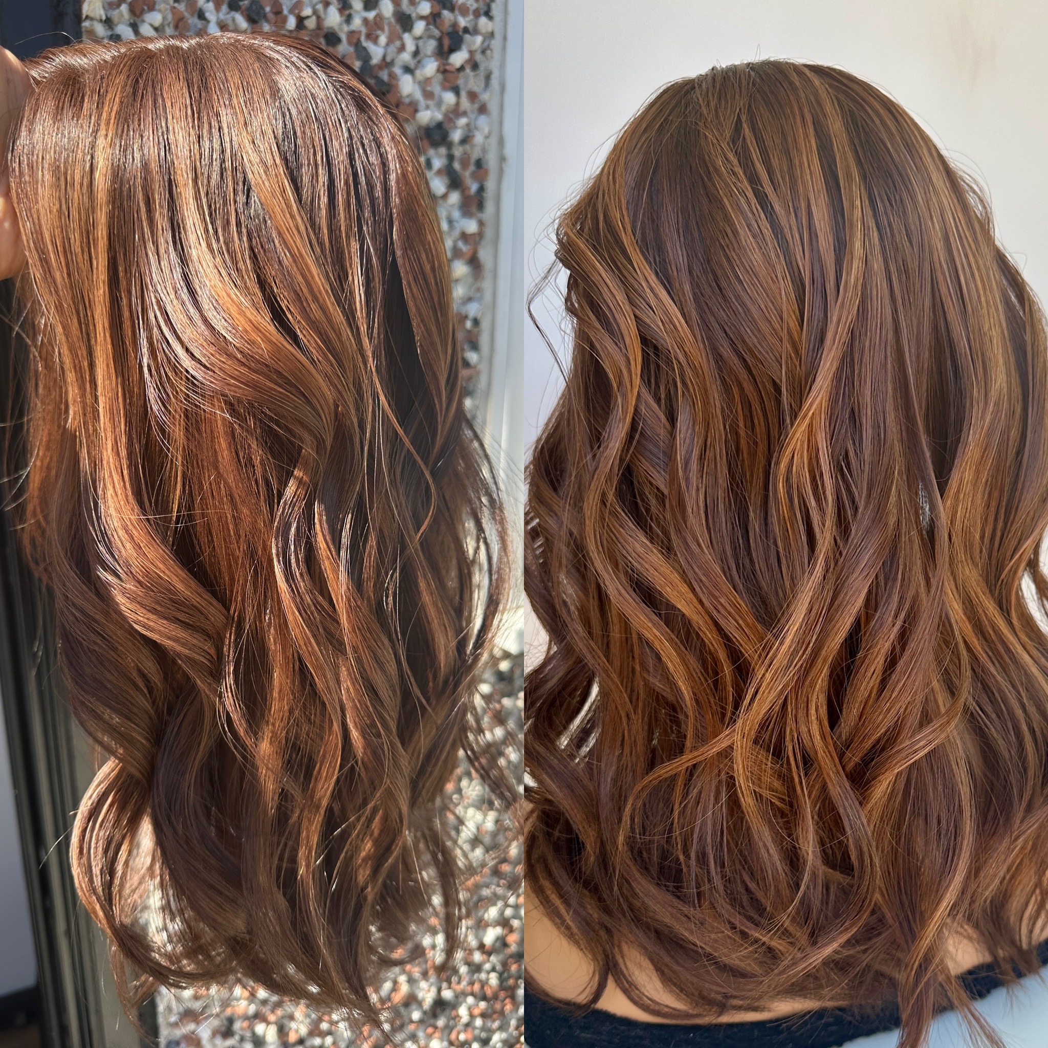 'CLOVE' • 18-19" LENGTH • Medium • Sweet Rich Cinnamon Brown with Ultra Fine Highlights 5 'CLOVE' • 18-19" LENGTH • Medium • Sweet Rich Cinnamon Brown with Ultra Fine Highlights - Image 5