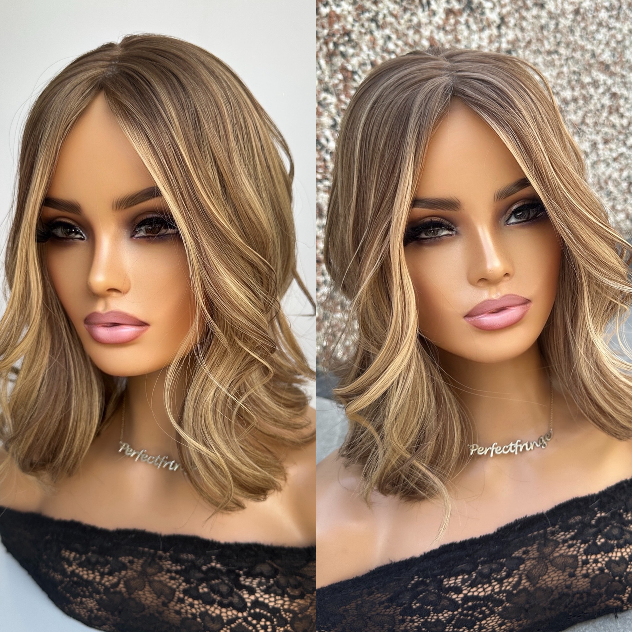 'TIGER LILLY' • 15-16" LENGTH • Medium/Thick • Fudge & Vanilla Ultra Fine Mix 5 'TIGER LILLY' • 15-16" LENGTH • Medium/Thick • Fudge & Vanilla Ultra Fine Mix - Image 5