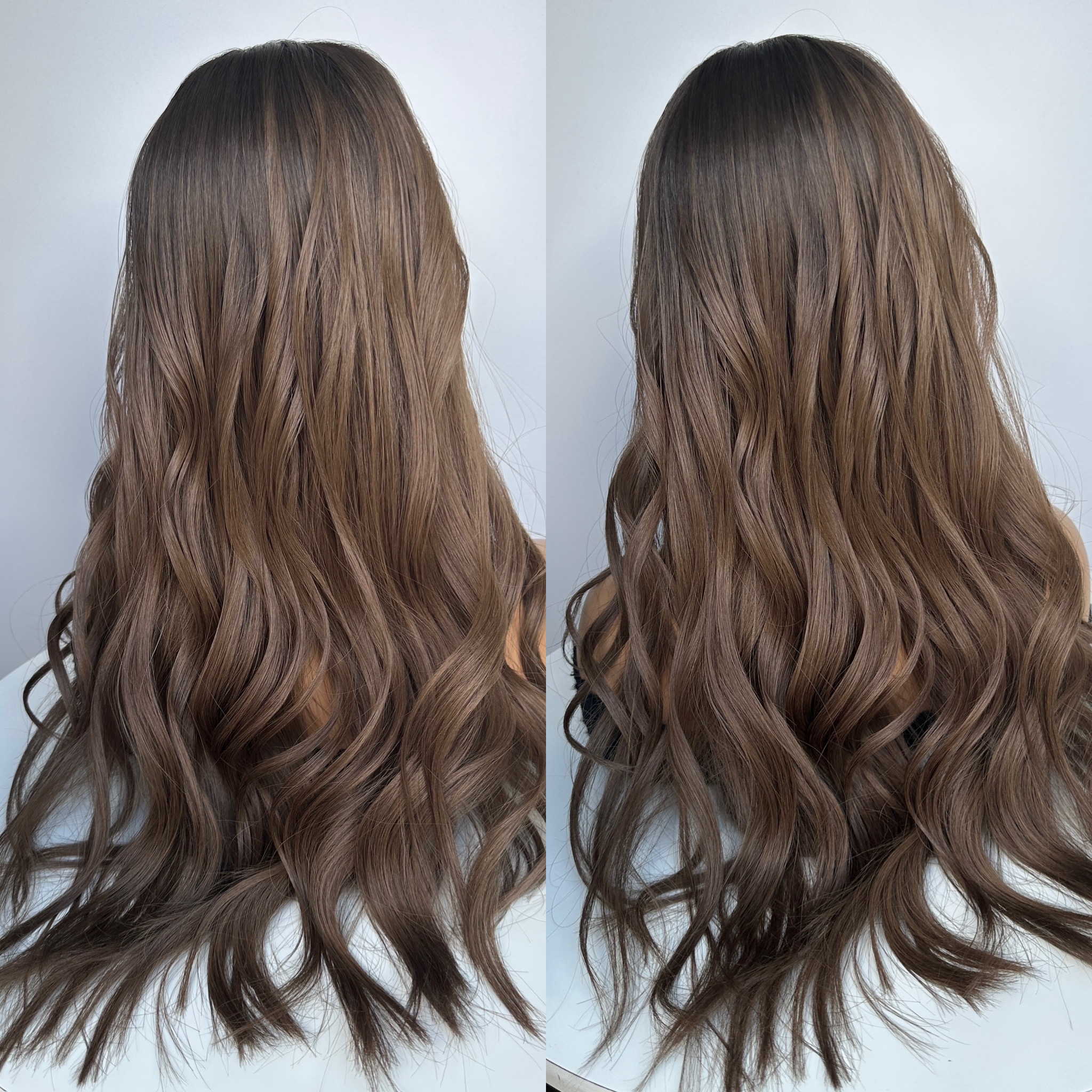 'MEADOW' • 23-25" LENGTH • Medium • Mousey Medium Brown with 3D Ombré Hair Topper 3 'MEADOW' • 23-25" LENGTH • Medium • Mousey Medium Brown with 3D Ombré Hair Topper - Image 3