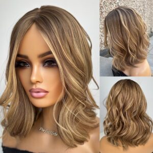 'TIGER LILLY' • 15-16" LENGTH • Medium/Thick • Fudge & Vanilla Ultra Fine Mix
