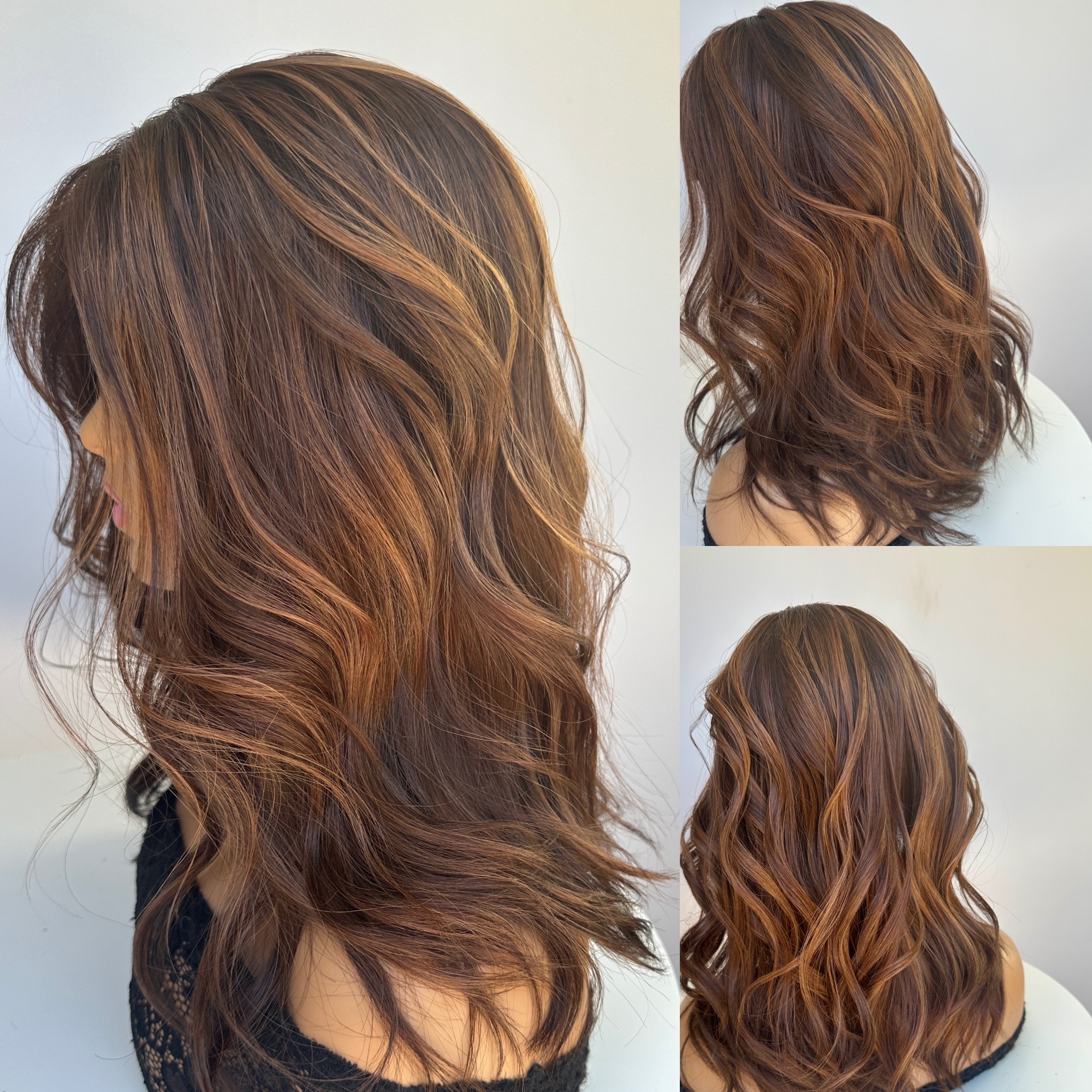 'CLOVE' • 18-19" LENGTH • Medium • Sweet Rich Cinnamon Brown with Ultra Fine Highlights 8 'CLOVE' • 18-19" LENGTH • Medium • Sweet Rich Cinnamon Brown with Ultra Fine Highlights - Image 8