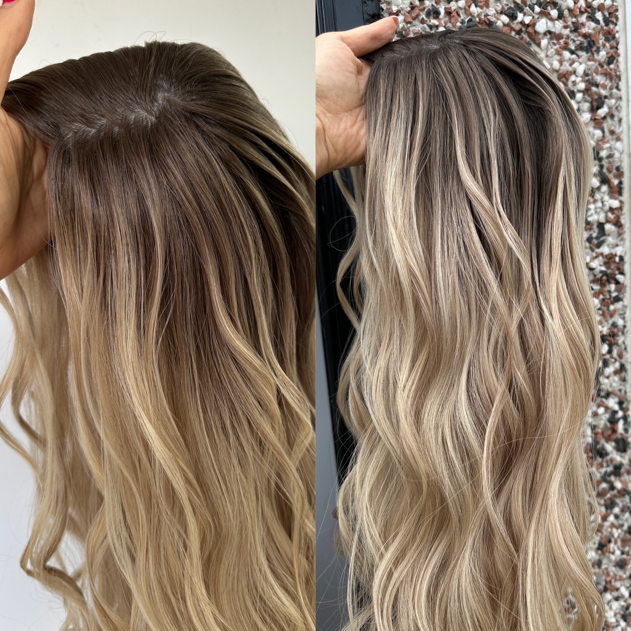 'PRIMROSE' • 23-25" LENGTH • Medium/Thick • 3D Ombré HAIR TOPPER 8 'PRIMROSE' • 23-25" LENGTH • Medium/Thick • 3D Ombré HAIR TOPPER - Image 8