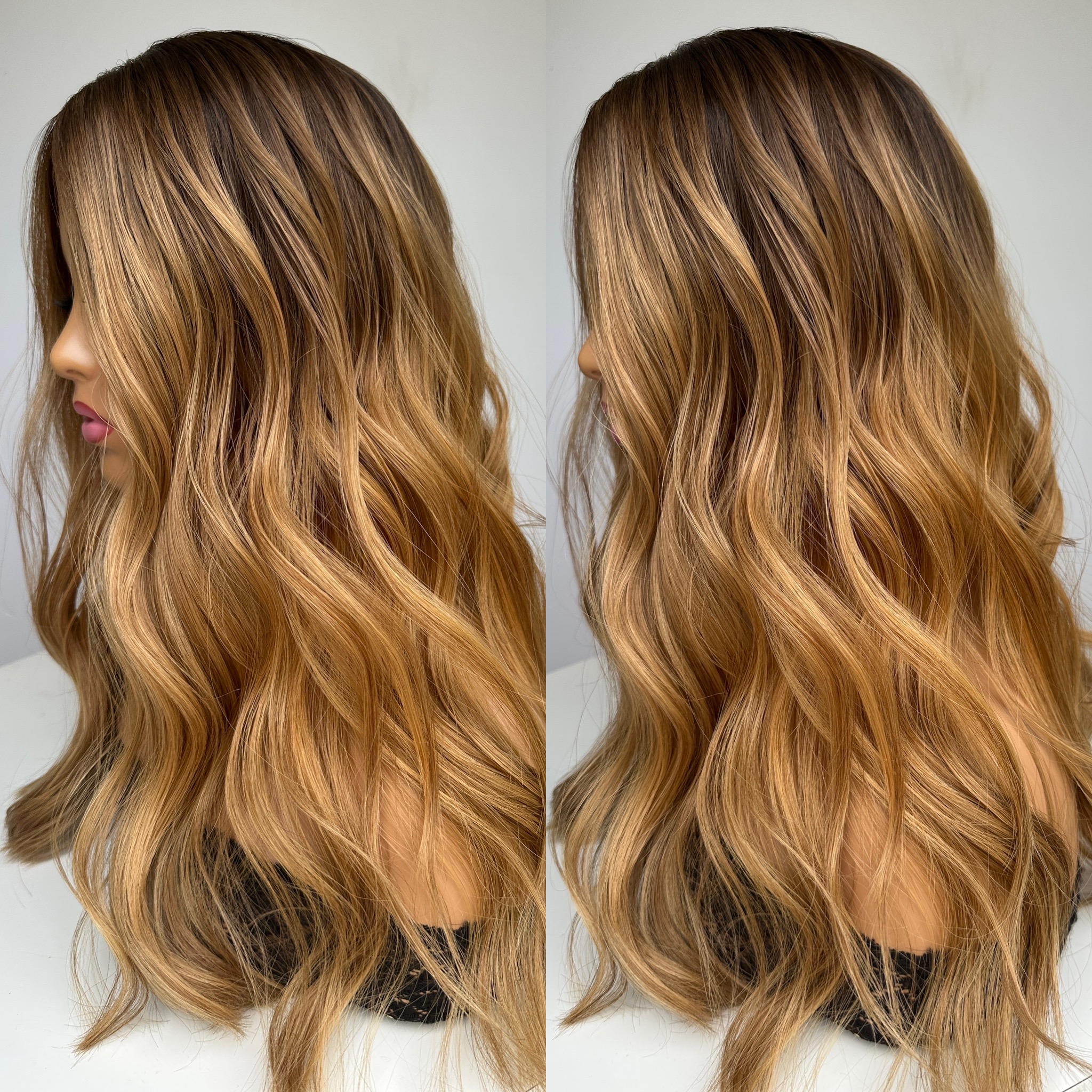 'GOLDEN CRUSH' • 20-21" LENGTH • Medium-Thick 155g • 3D Ombré 6 'GOLDEN CRUSH' • 20-21" LENGTH • Medium-Thick 155g • 3D Ombré - Image 6