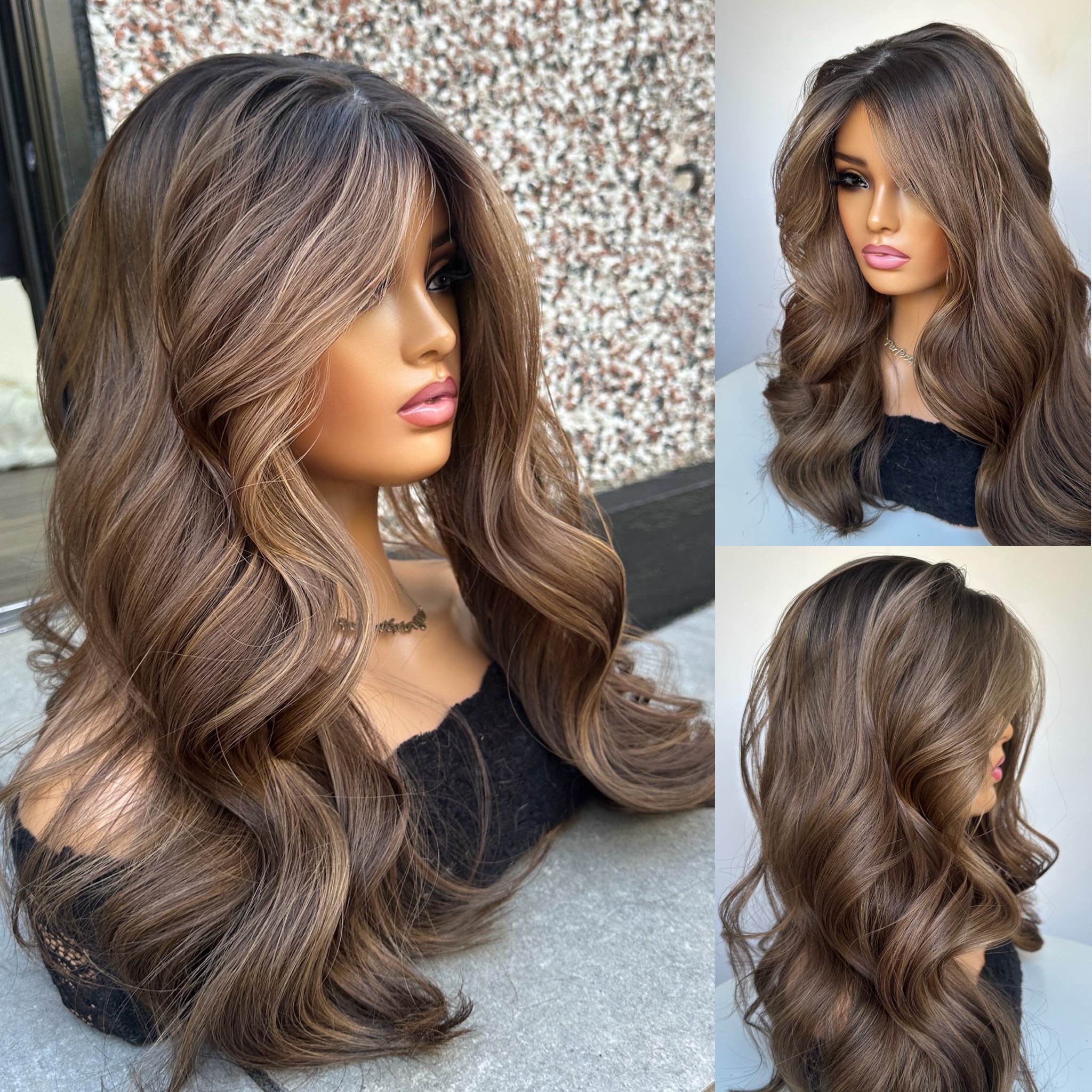 'ALEXA' • 23-24" LENGTH• THICK 180G • Super Flat Silk Hair Topper 2 'ALEXA' • 23-24" LENGTH• THICK 180G • Super Flat Silk Hair Topper - Image 2