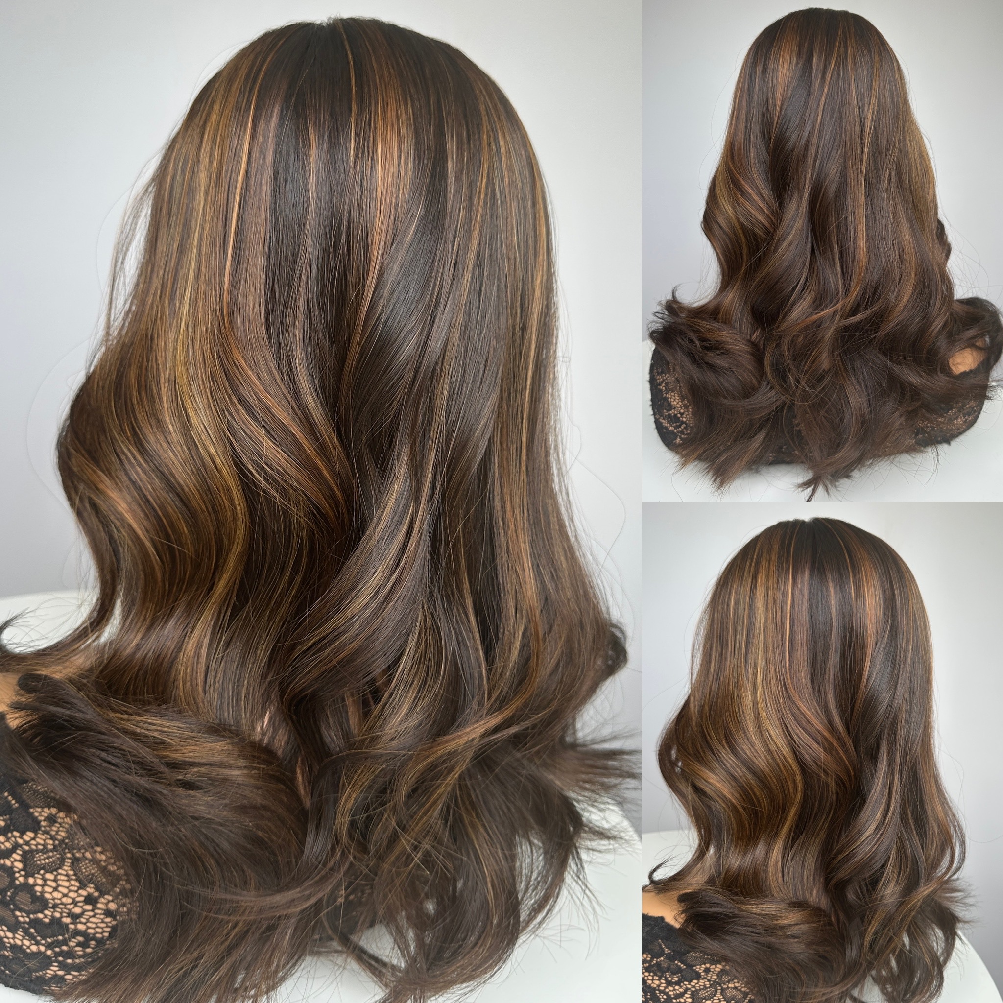 'ELECTRA' • 20-21" LENGTH • Medium/Thick 155g • Super Flat Hair Topper 3 'ELECTRA' • 20-21" LENGTH • Medium/Thick 155g • Super Flat Hair Topper - Image 3