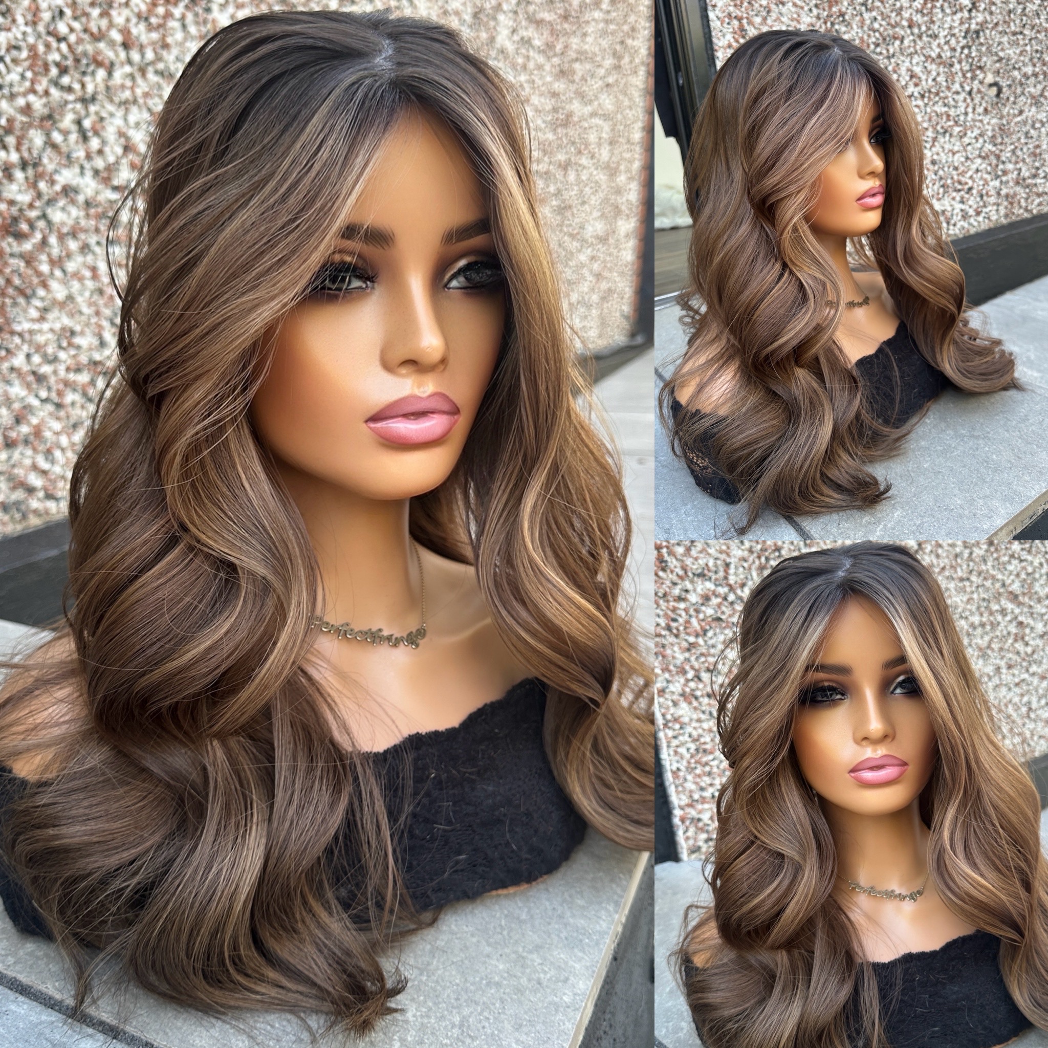 'ALEXA' • 23-24" LENGTH• THICK 180G • Super Flat Silk Hair Topper 1 'ALEXA' • 23-24" LENGTH• THICK 180G • Super Flat Silk Hair Topper