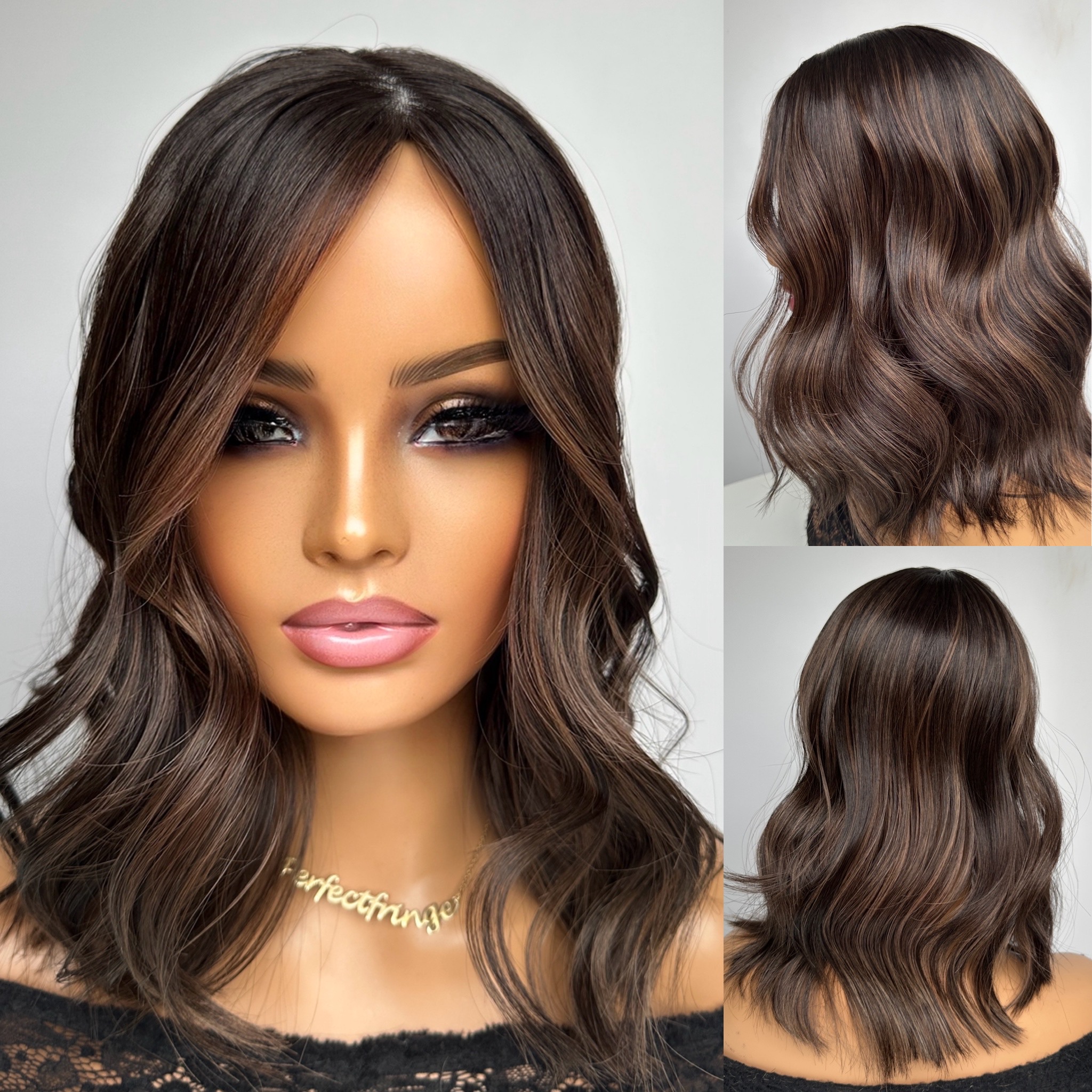 'GALAXY' • 15-16" LENGTH• LIGHT/MEDIUM • Super Flat Hair Topper 2 'GALAXY' • 15-16" LENGTH• LIGHT/MEDIUM • Super Flat Hair Topper - Image 2